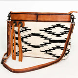 American Darling Black & White Aztec Bag