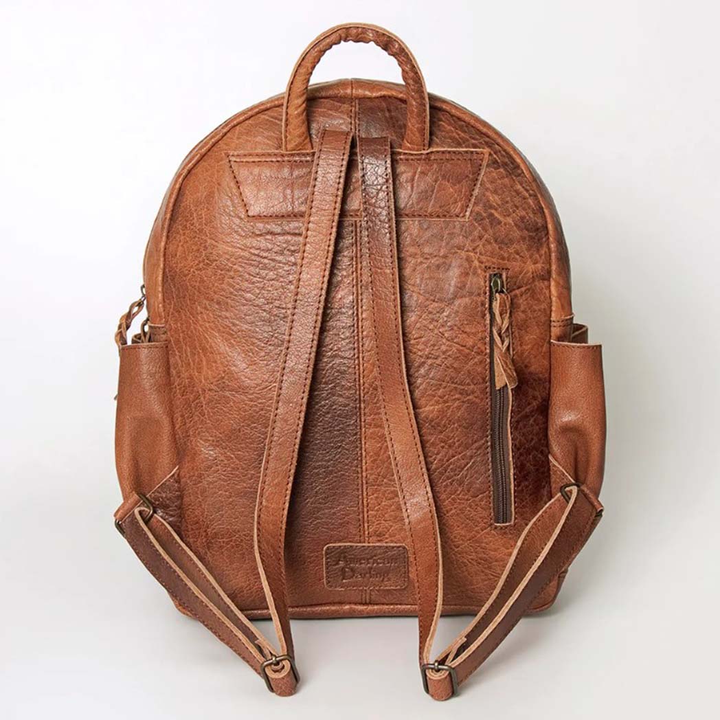 americana backpack purse leather American Darling Aztec Leather Backpack