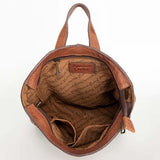 American Darling Leather Aztec Backpack