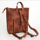 American Darling Leather Aztec Backpack