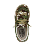 Hey Dude Wally Youth Ripstop Multi Camo