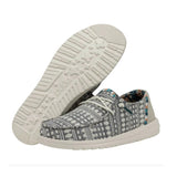 Hey Dude Women's Wendy Boho Embroidery Grey