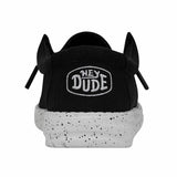 Hey Dude Wally Youth Slub Canvas Black