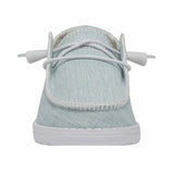 Hey Dude Women's Wendy White Boho Stitch Sky Blue