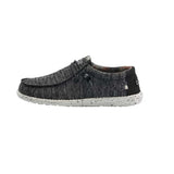 Hey Dude Men's Wally Sox Stitch Black