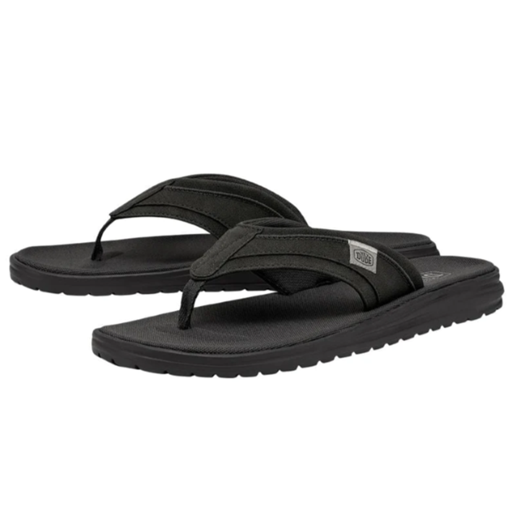 Hey dude mens flip flops sales