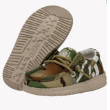 Hey Dude Wally Toddler Ripstop Multi Camoflauge