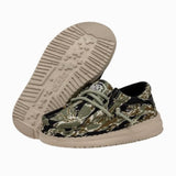 Hey Dude Wally Toddler Ripstop Tiger Stripe Camoflauge