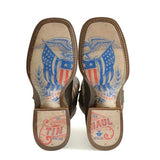 Roper Men's Patriot/Eagle Sole Square Toe Boots