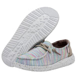 Hey Dude Wendy Youth Stretch Aurora White