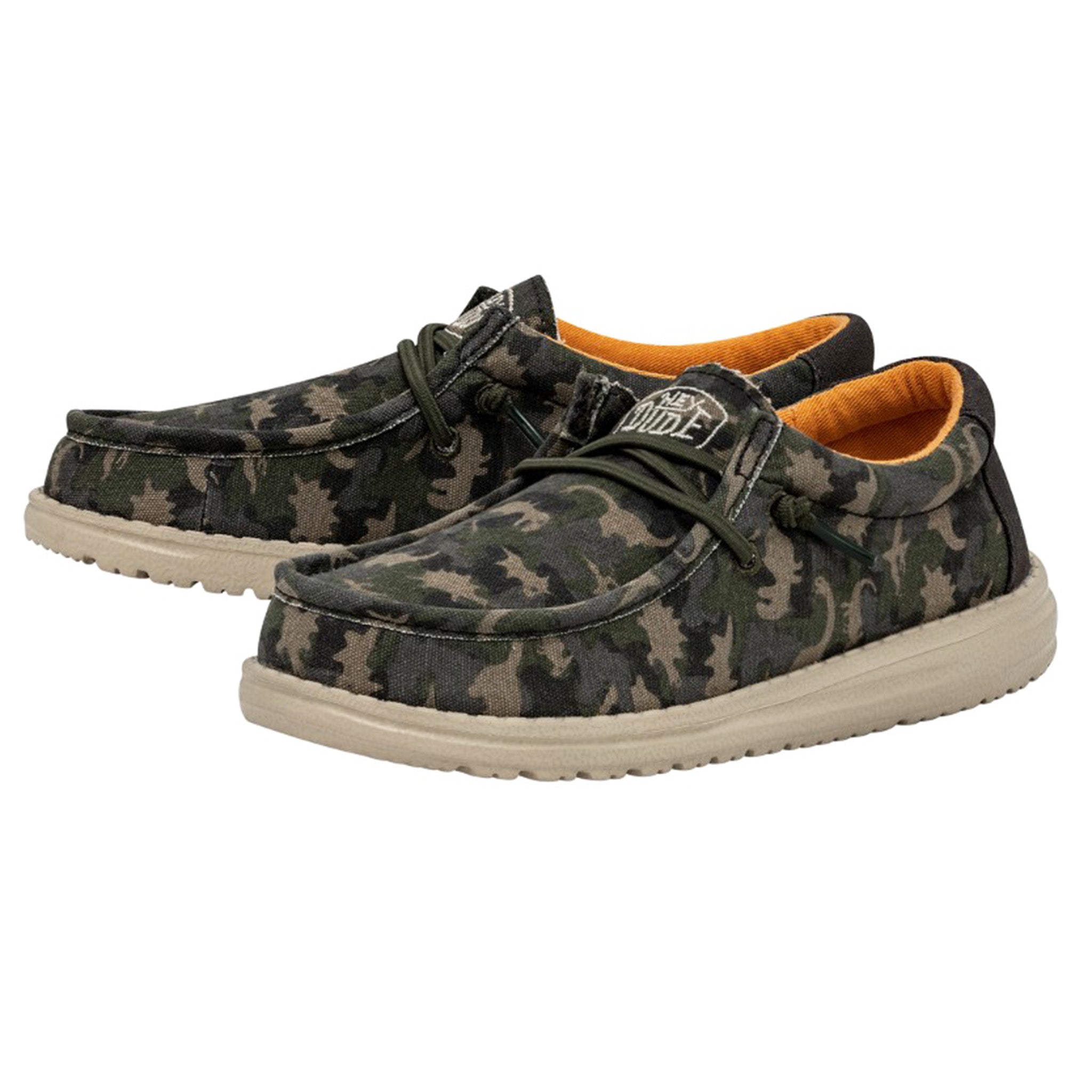 Hey Dude Camouflage Hey Dude Wally Tiger Stripe Camo Stretch Slip On Casual  main image 4