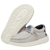 Hey Dude Wally Toddler Off White Patriotic