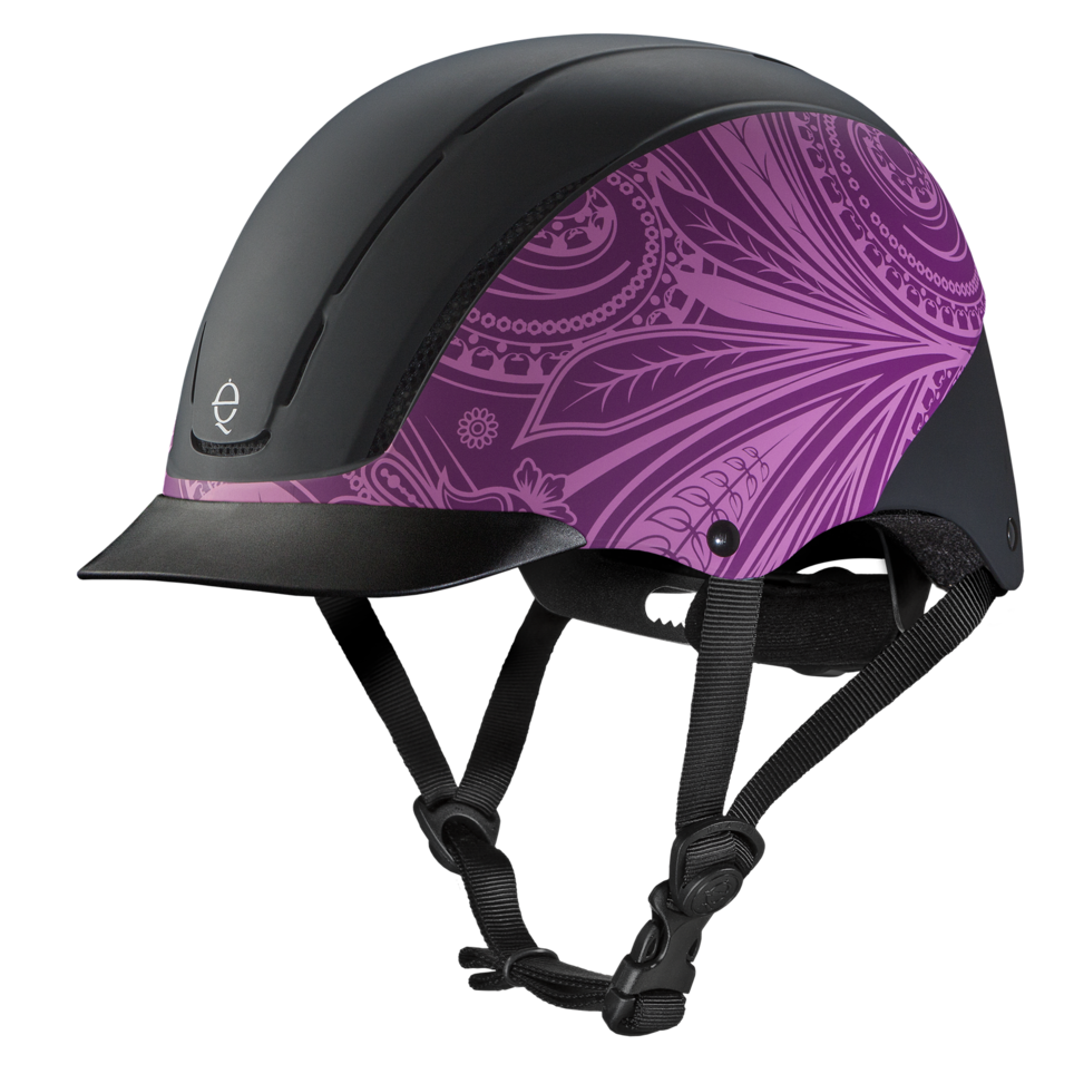 Troxel Spirit Purple Boho Helmet