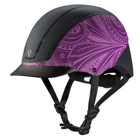 Troxel Spirit Purple Boho Helmet