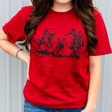 Rust Let'Er Rope Tee