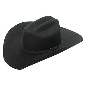 M&F Black 2X Santa Fe Felt Hat