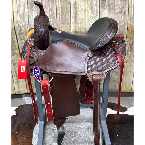 HR Saddlery 16 Inch Chocolate Trail Saddle