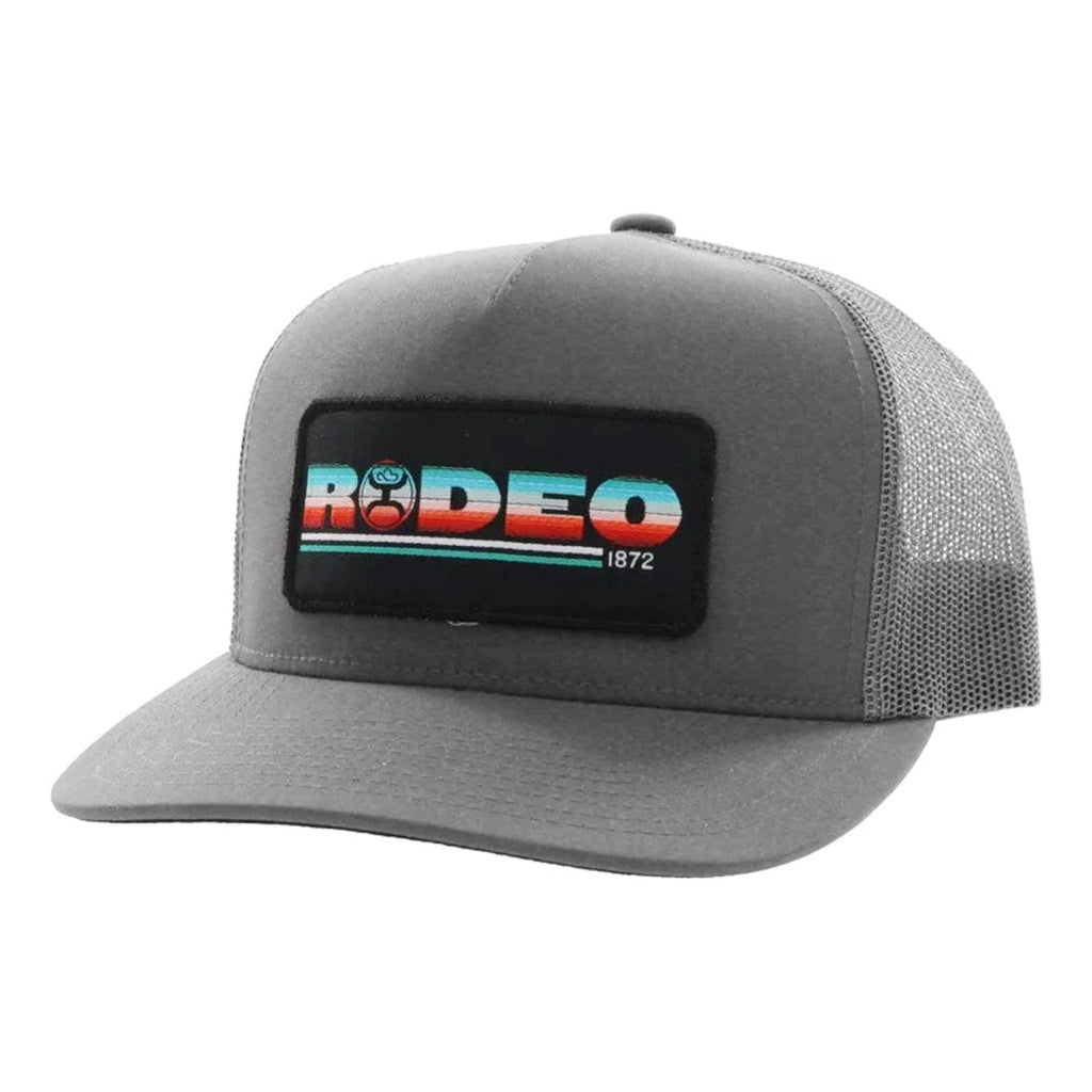 Hooey Grey Serape Rodeo Cap