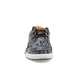 Twisted X Women's Kicks Black & White Snake Print