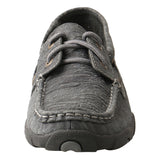 Twisted X Women's Distressed Charcoal Driving Moc