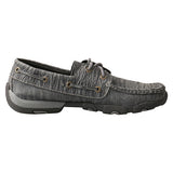 Twisted X Women's Distressed Charcoal Driving Moc