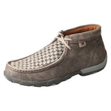 Twisted X Women's Grey Weave Driving Moc