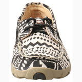Twisted X Women's Black and White Aztec Mocc