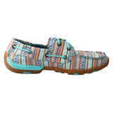 Twisted X Women's Multi Colored Turquoise Driving Moc 