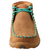 Twisted X Women's Teal Buckstitch Driving Moc