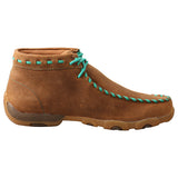 Twisted X Women's Teal Buckstitch Driving Moc