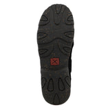 Twisted X Women's Black and Grey Aztec Slip-On