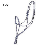 Weaver Average Size Rope Halter - Multiple Colors