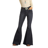 Rock & Roll Cowgirl High Rise Bell Bottom