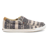 Twisted X Women's Taupe and Black Aztec Slip-On
