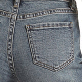 Rock & Roll Junior Fit Medium Wash High Rise Crop Jeans