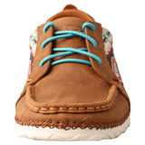 Twisted X Women's Brown Leather Aztec Zero-X Shoes