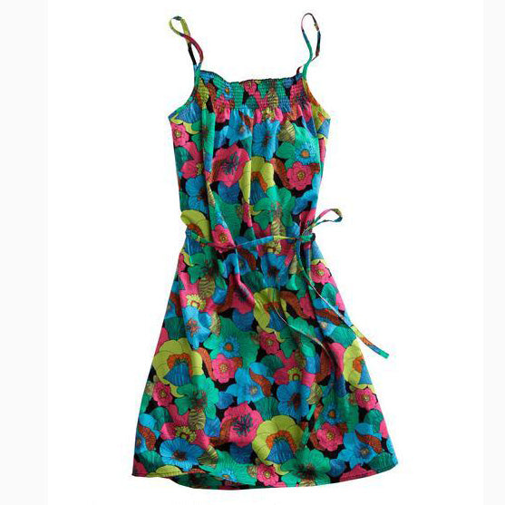 Women's Retro Floral Dress 