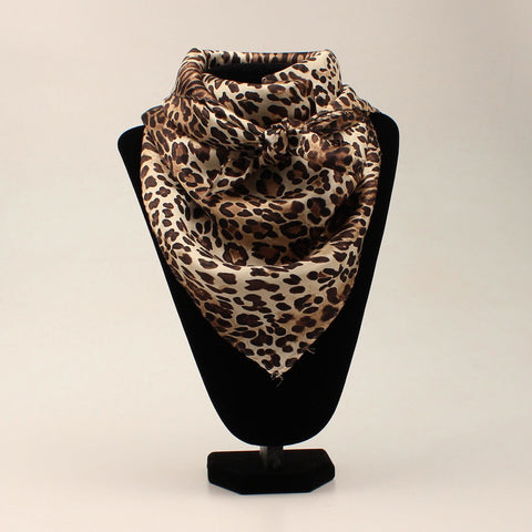 Brown Leopard Wild Rag 