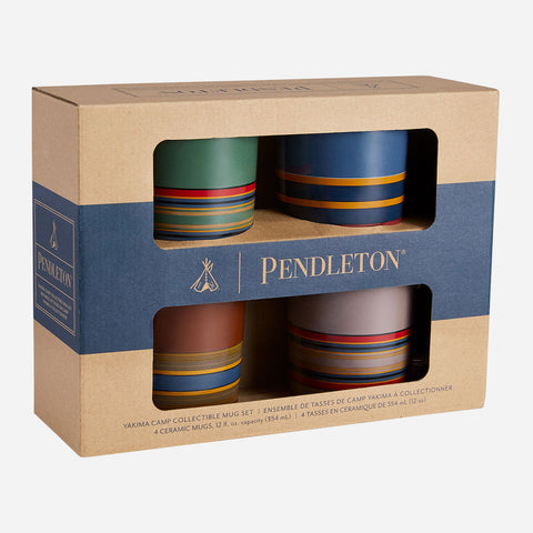 Pendleton Camp Stripe Mug Set