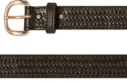 Men's Black Woven Belt