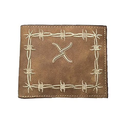 Twisted X Bifold Barbed Wire Wallet