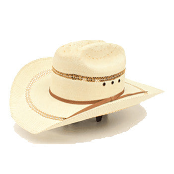 Kid's Golden Brown Straw Hat