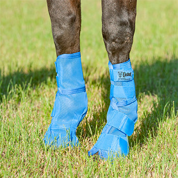 Cashel Arab/Small Horse Fly Boots Blue