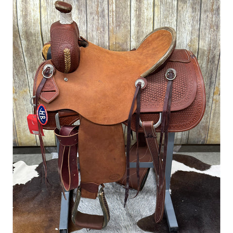 HR Saddlery 15.5 Inch Basic Association Saddle