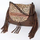 American Darling Conceal Carry Cheetah Fringe Bag