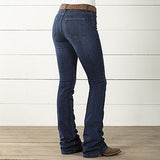 Kimes Ranch-Mid-Rise/Boot Cut/Slim Fit Ladies Jeans-Chloe
