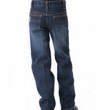 Boys Cinch Dark White Label Jeans