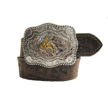 And West Kid's Bucking Bronco Buckle and Belt