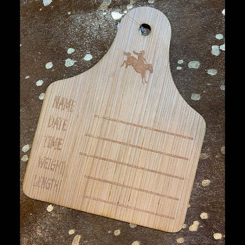Bronc Baby Announcement Eartag
