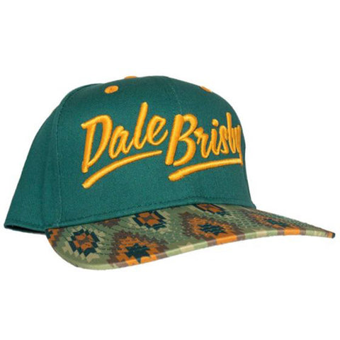 Dale Brisby Green & Orange Aztec Cap